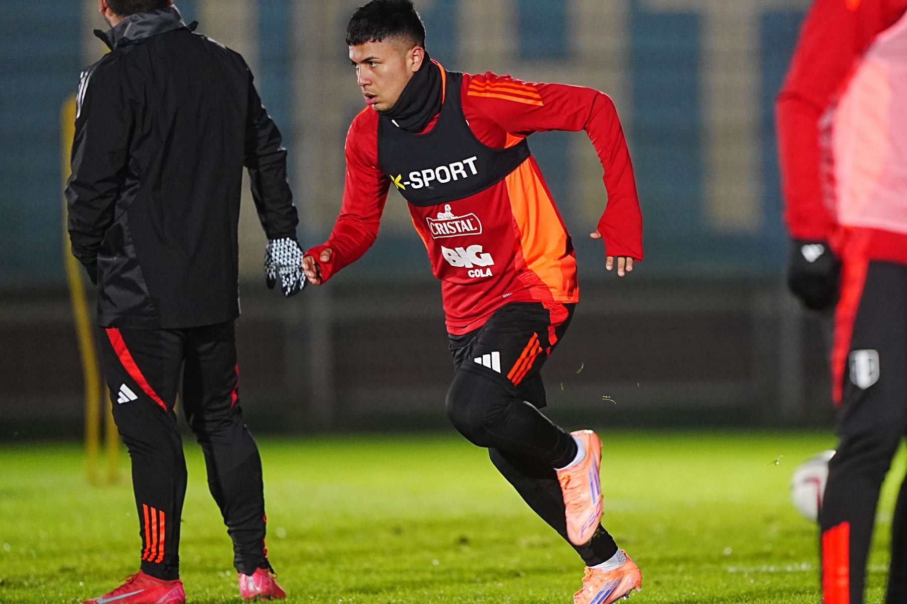 Entrenamiento  de la selección peruana en San Petesburgo.  Foto: ANDINA/Difusión FPF