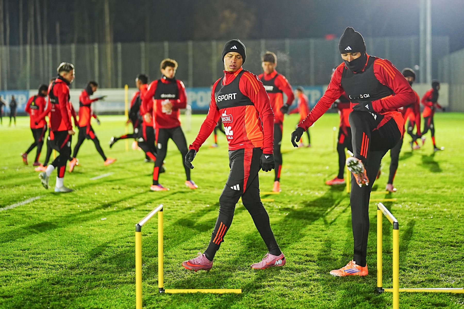 Entrenamiento  de la selección peruana en San Petesburgo.  Foto: ANDINA/Difusión FPF