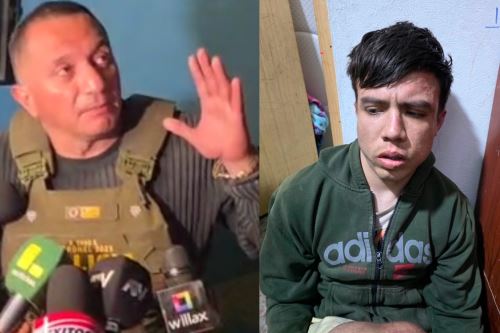 Coronel PNP brindó información sobre extranjero detenido como sospechoso de atacar a policía del grupo Terna. Foto: PNP