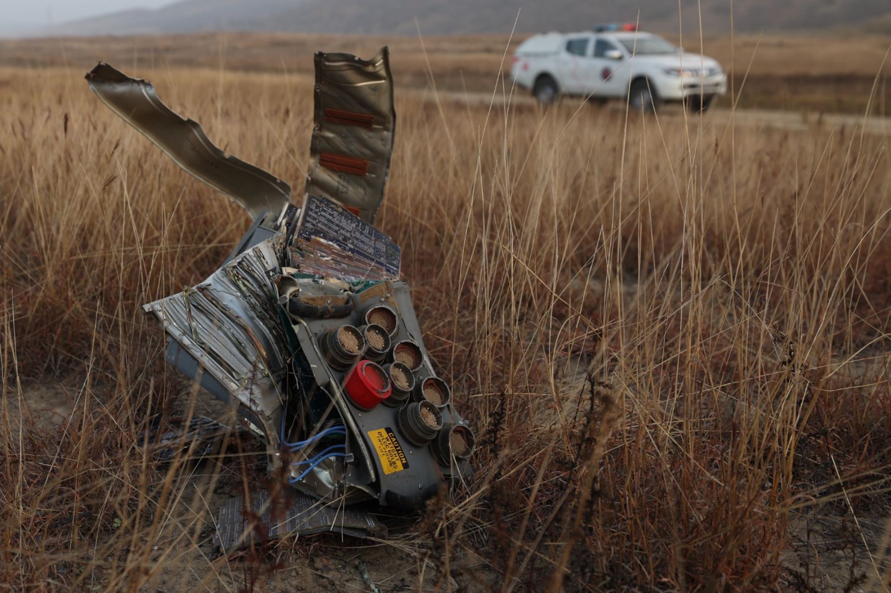 Turquía informó que el avión Hércules C-130 se estrelló cuando regresaba de Azerbaiyán y que los investigadores habían recuperado hasta el momento 19 cuerpos y seguían buscando el último. Foto: AFP