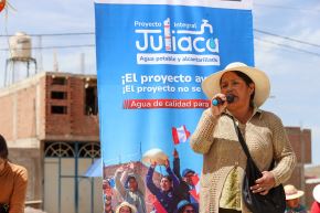 El Proyecto Integral de Agua Potable y Alcantarillado beneficiará a más de 370,000 personas de los distritos de Juliaca y San Miguel. Foto: MVCS/Difusión.