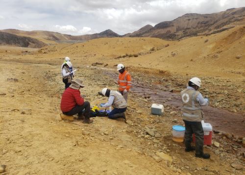OEFA indicó que este año se han intensificado los monitoreos ambientales en los ríos Titire, Queulirijahuiri y Margaritani, en Moquegua, ante el cambio de coloración de sus aguas. ANDINA/Difusión