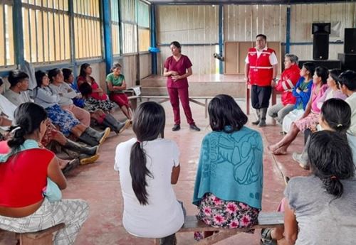 El programa Juntos desarrolló jornada para fortalecer las acciones contra la anemia en adolescentes indígenas del distrito de Imaza, provincia de Bagua, región Amazonas. ANDINA/Difusión