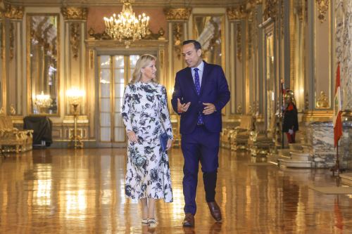 Presidente José Jerí se reúne con la duquesa de Edimburgo en visita protocolar al Perú