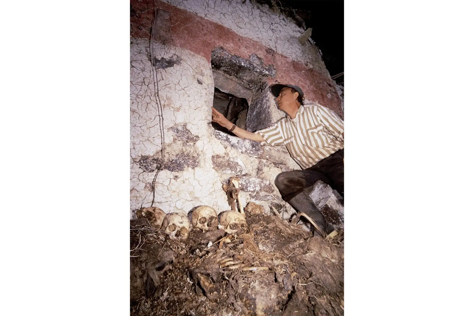 Como peruanos debemos estar muy orgullosos porque nuestro pasado arqueológico es brillante. Machu Picchu y Kuélap son solo dos ejemplos de su grandiosidad. Una vida larga me ha deparado la oportunidad de hacer estudios en muchos lugares del Perú.”, sentencia Kauffmann.   Foto: Archivo de Federico Kauffmann Doig