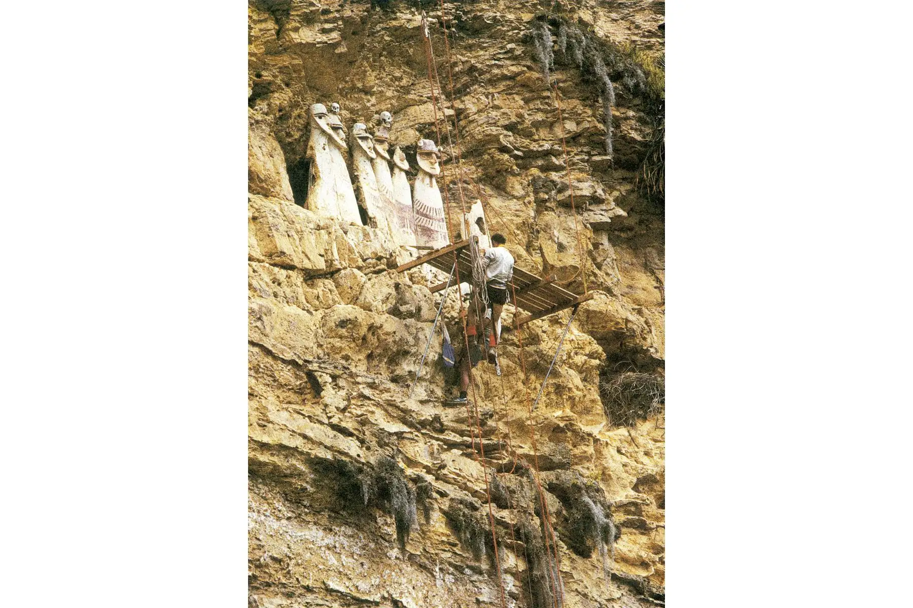 Arqueólogo Federico Kauffman durante la expedición Antisuyo.  Foto: Archivo de Federico Kauffmann Doig