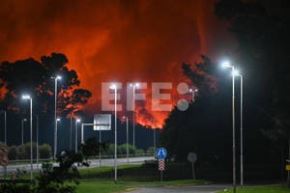 La explosión se produjo en un complejo industrial en la localidad de Carlos Spegazzini, Buenos Aires. Foto: EFE