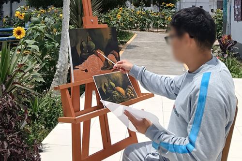 Centro juvenil de Lima promueve la resocialización de adolescentes a través del arte. Foto: Difusión