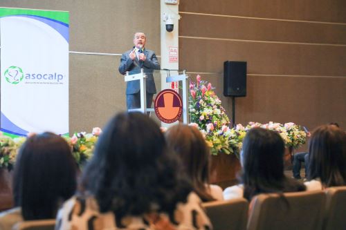 Ministro de Salud inauguró el VI Curso Internacional de Calidad y Seguridad del Paciente. Foto: Difusión