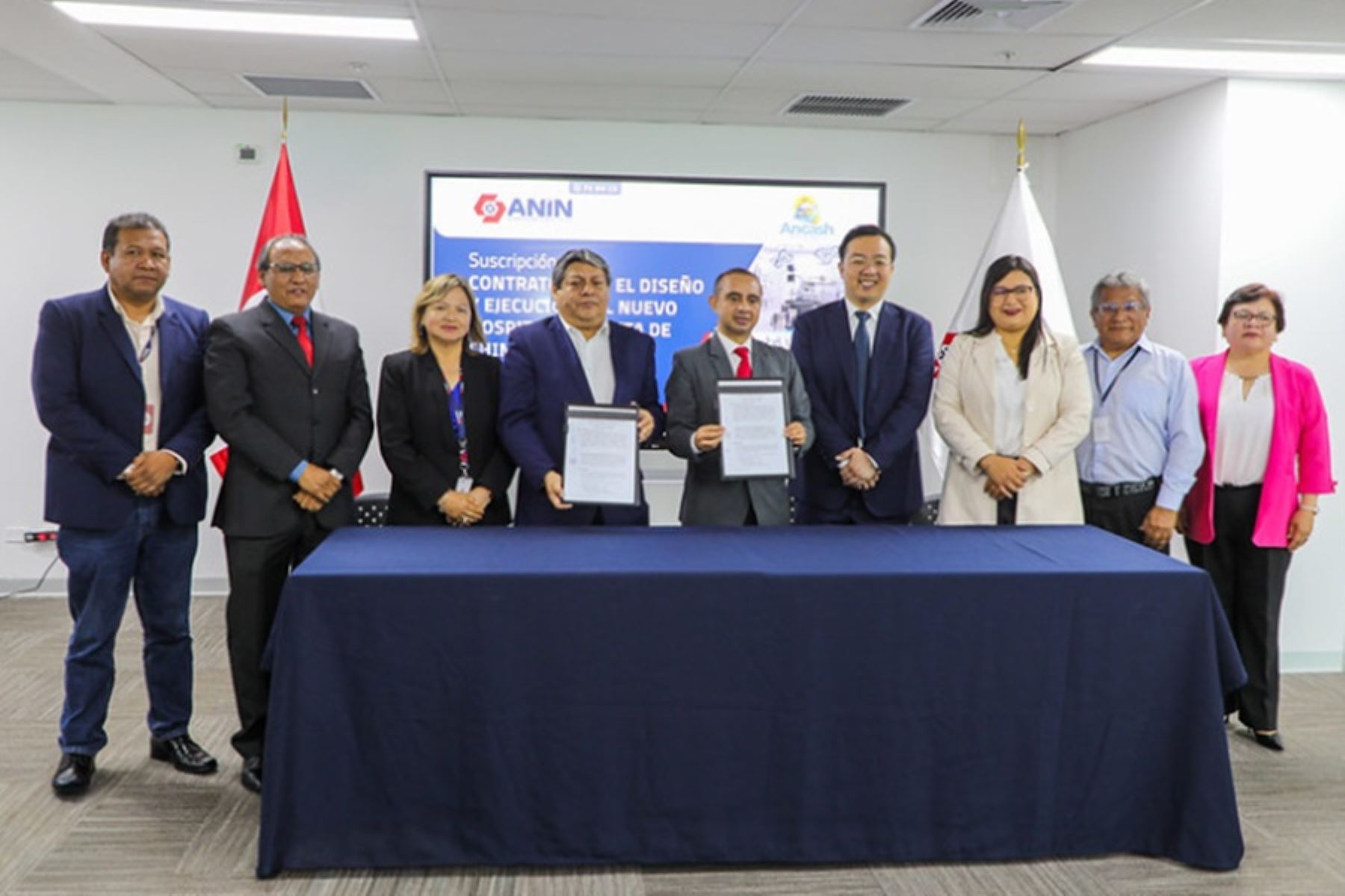 ANIN suscribe contrato para construcción del nuevo Hospital La Caleta ...