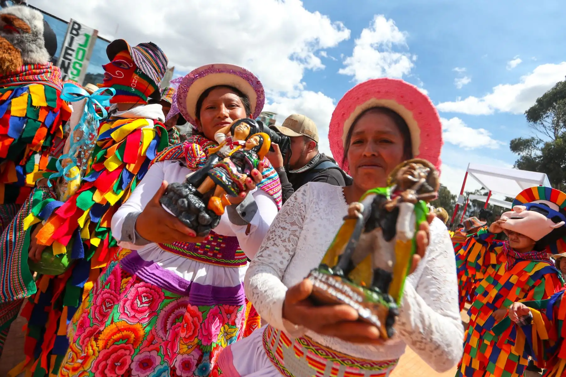 El presidente de la república, José Jerí, participó en la ceremonia de inicio de obras del puente Arequipa, en Huancayo. Foto: ANDINA/Prensa Presidencia
