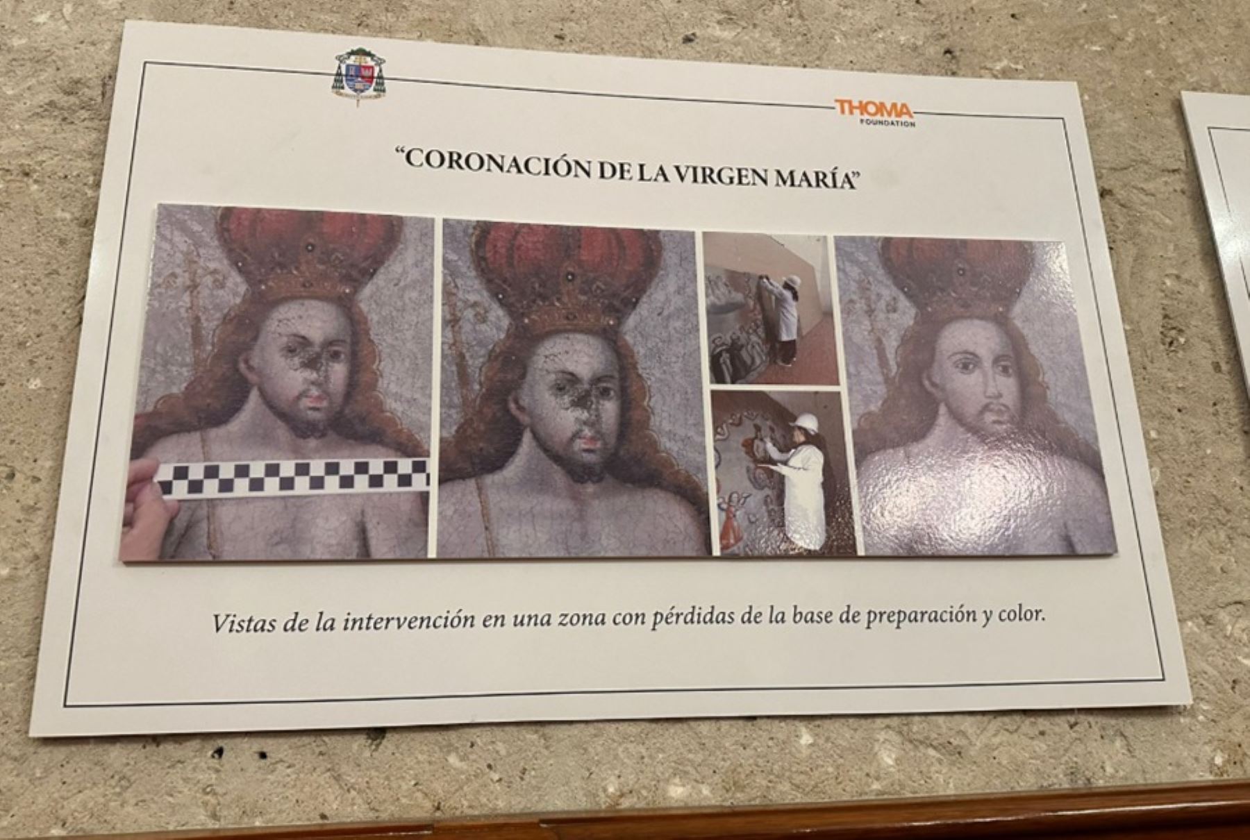 Restauración de lienzos virreinales en Lari (Colca, Arequipa): milagros, selfies y llamas en éxtasis