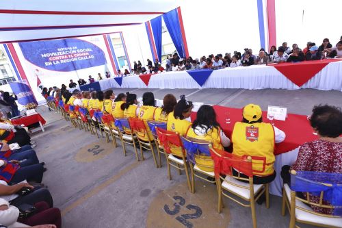 La sesión de creación se realizó en la sede central del GORE Callao, en el marco del estado de emergencia declarado por el Gobierno Nacional para Lima Metropolitana y el primer puerto. Foto: ANDINA/Difusión
