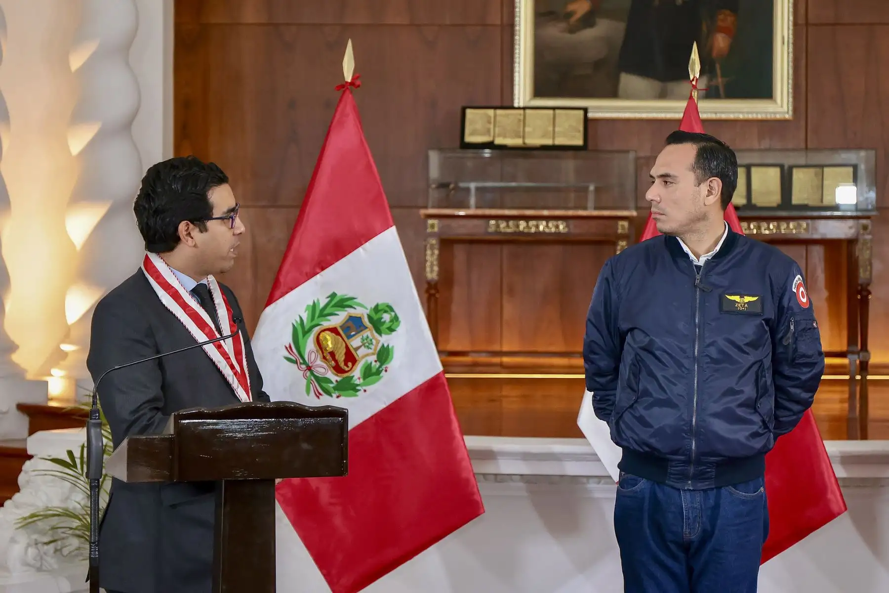 El presidente José Jerí recibió un reconocimiento del Colegio de Abogados del Perú. Foto: ANDINA/Prensa Presidencia