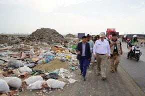 El ministro Alfredo Luna Briceño anunció la convocatoria a una mesa de trabajo multisectorial para recuperar y proteger el entorno de la Zona Arqueológica Monumental de Chan Chan.