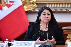Ministra de Economía y Finanzas, Denisse Miralles.  Cortesía MEF