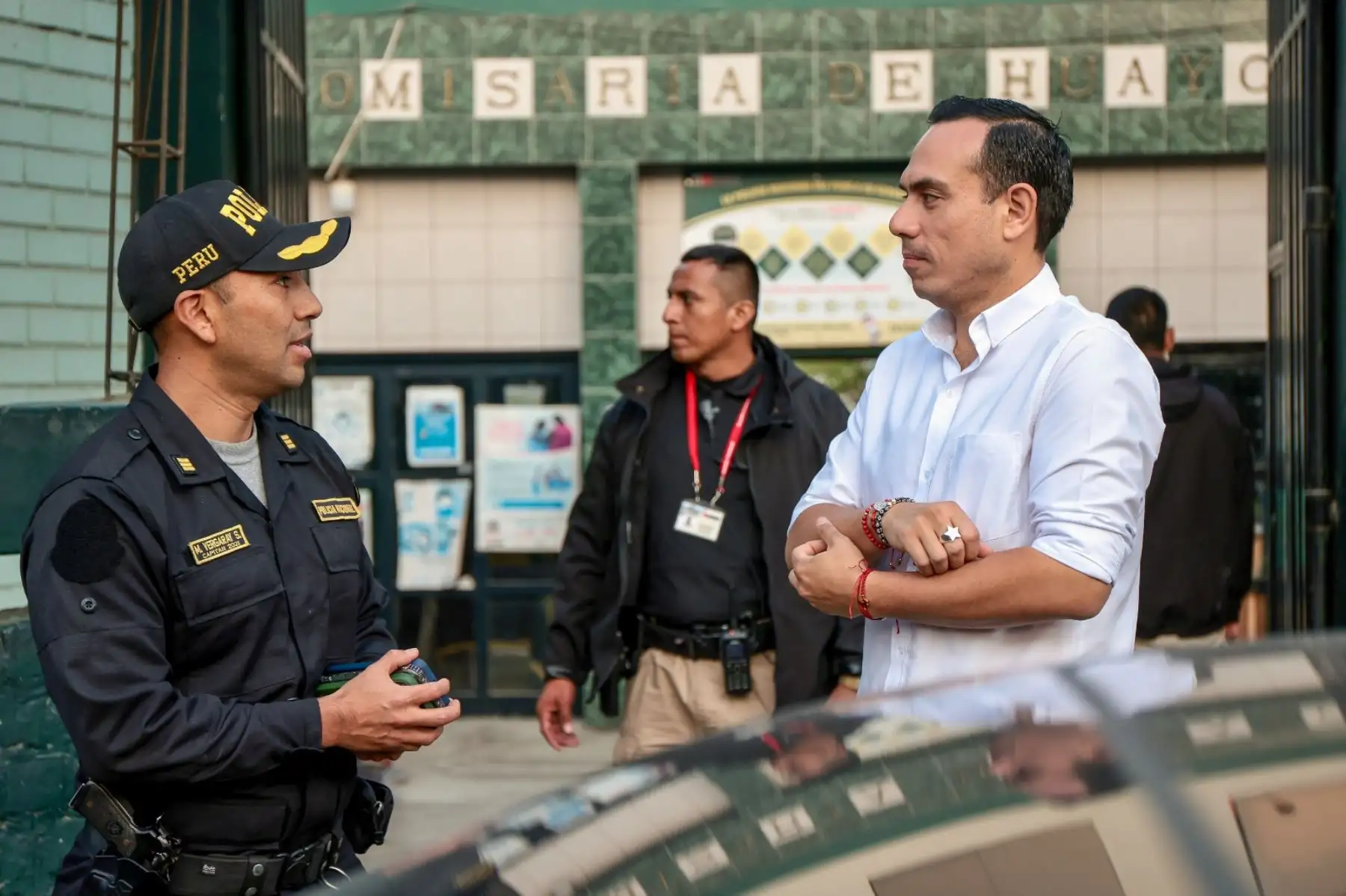 Presidente José Jerí supervisa operativo de control de identidad en Huaycán. Foto: ANDINA/Prensa Presidencia