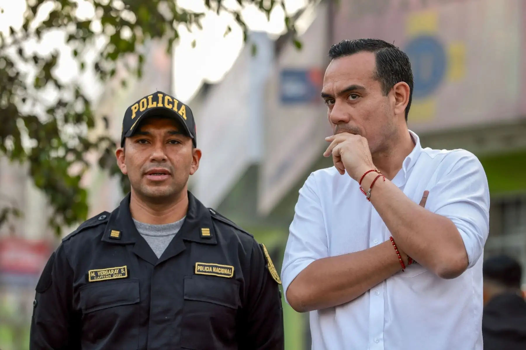 Presidente José Jerí supervisa operativo de control de identidad en Huaycán. Foto: ANDINA/Prensa Presidencia