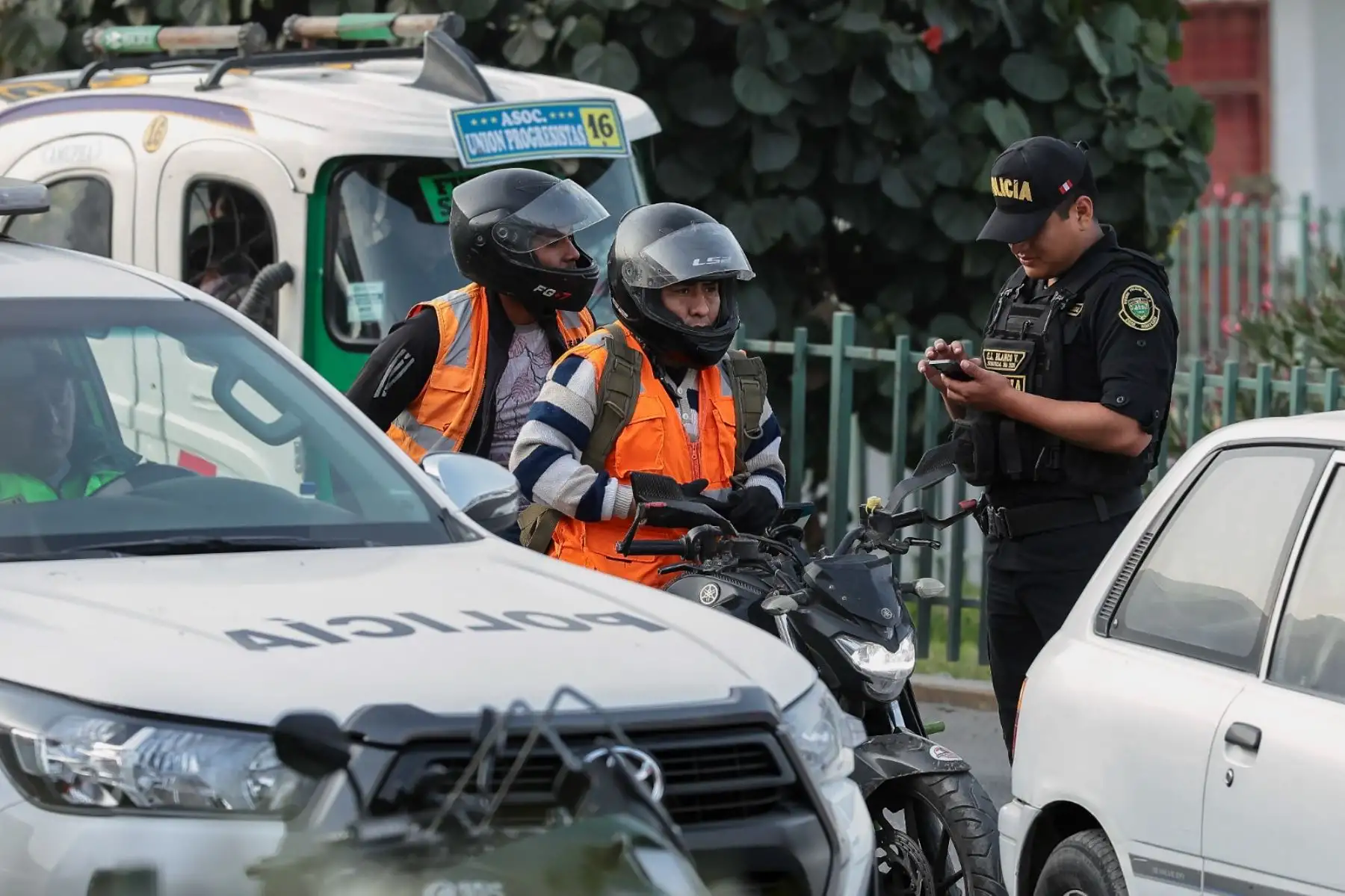Presidente José Jerí supervisa operativo de control de identidad en Huaycán. Foto: ANDINA/Prensa Presidencia