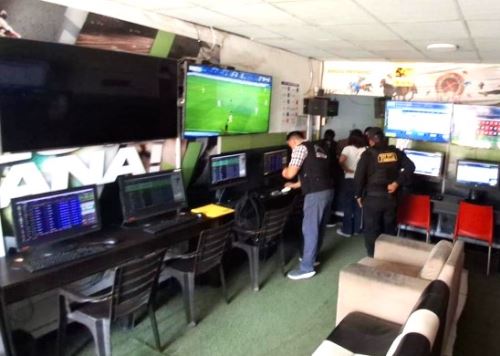 Mincetur clausuró dos locales de apuestas deportivas que operaban sin autorización en las regiones de Apurímac y La Libertad. ANDINA/Difusión