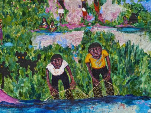 Artista Ursula Mur Ferro es la ganadora del Concurso Nacional de Pintura del BCRP 2025.