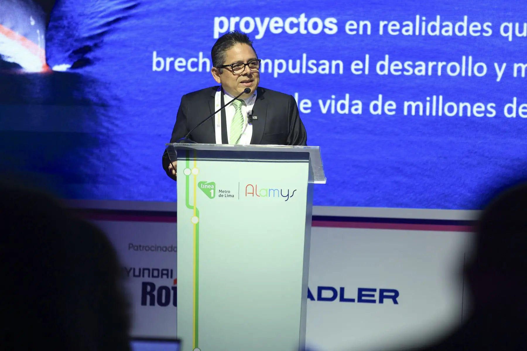 Luis Del Carpio, director ejecutivo de Proinversión participa en el 38° Congreso Anual y Asamblea General de la Asociación Latinoamericana de Metros y Subterráneos (ALAMYS). Foto: ANDINA/Jhonel Rodríguez Robles