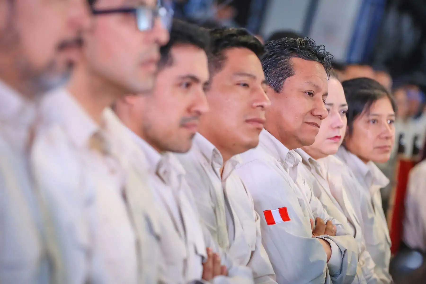 El presidente de la república, José Jerí Oré, participó en la ceremonia de implementación de la nueva escala remunerativa y la firma de contratos de los guardaparques del Perú, en Palacio de Gobierno. Foto: ANDINA/ Prensa Presidencia