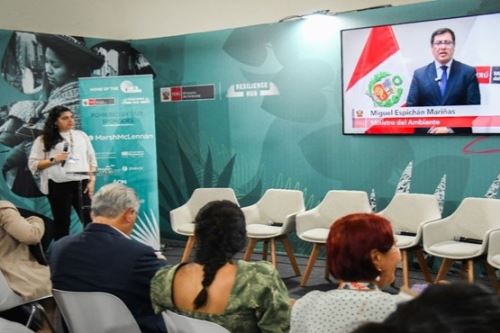 El Minam inauguró el panel ‘NDC 3.0 del Perú: un camino hacia la carbono-neutralidad y la resiliencia climática’. Foto: Minam/Difusión.
