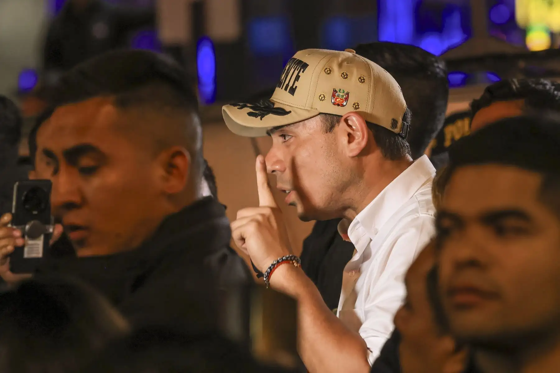 El presidente José Jerí supervisó la implementación del Puesto de Comando Temporal del Callao, reafirmando el compromiso del Ejecutivo con la seguridad ciudadana. Foto: ANDINA/Prensa Presidencia