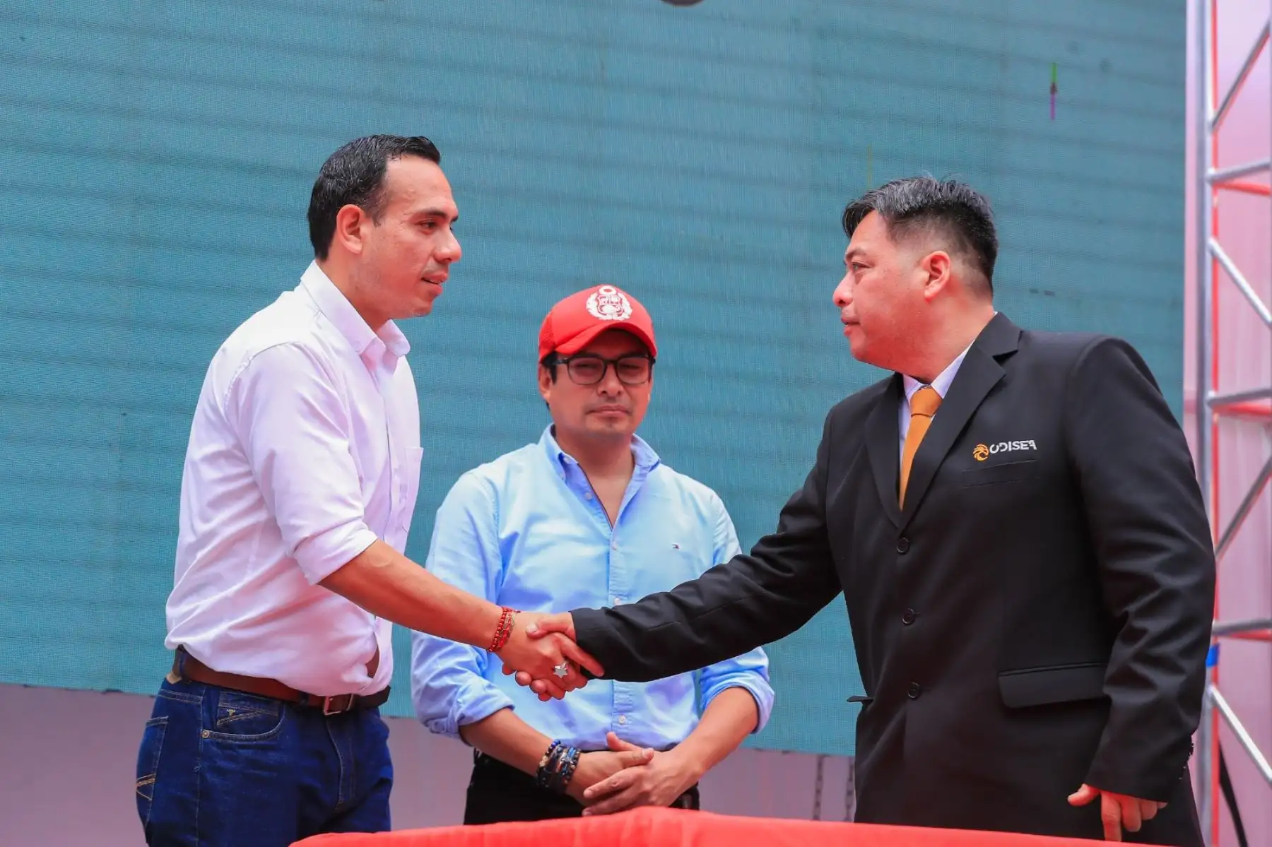 El presidente José Jerí, participa en la Feria del Empleo en San Juan de Lurigancho, la cual ofrece 6 mil oportunidades de empleo por medio de 80 empresas del sector privado. Foto: ANDINA/ Prensa Presidencia