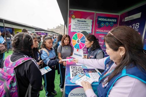Beca 18: realizarán feria vocacional para ayudar a jóvenes a elegir carrera profesional. Foto: ANDINA/Difusión.