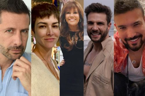 Famosos peruanos que hablaron de sus problemas de salud mental y cómo lo enfrentaron. Composición: ANDINA