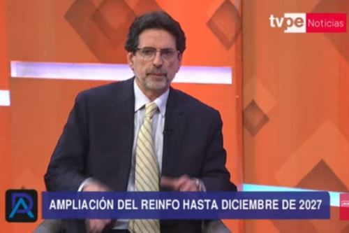 Presidente de la Confiep, Jorge Zapata. Foto: Captura TV.