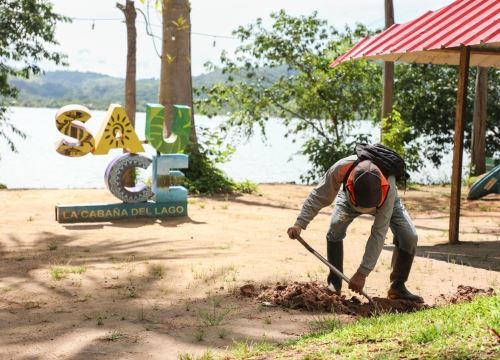 El Gobierno Regional de San Martín impulsa estrategidas para proteger el emblemático lago Sauce, uno de los principales destinos turísticos de la región. ANDINA/Difusión
