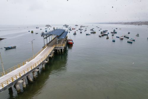 Moderno desembarcadero artesnal de Chancay impulsará la pesca y la economía local. ANDINA
