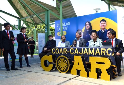 Estudiantes de los Colegios de Alto Rendimiento (COAR) de Cajamarca, Piura, Lambayeque y La Libertad y Cajamarca se reunirán en Cajamarca el jueves 27 y viernes 28 de noviembre para analizar la realidad educativa del país, en el marco del IV Encuentro Tarpuy 2025. ANDINA/Difusión