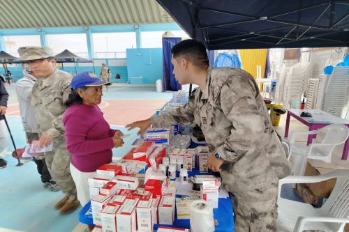 Piura: Marina de Guerra brinda atenciones médicas y entrena capacidades ante desastres naturales