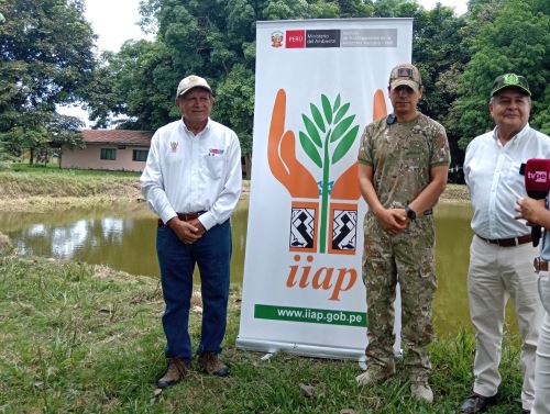El Comando de Asentamiento Rural (COAR) Pucallpa del Ejército del Perú inauguró esta semana un programa de capacitación en acuicultura y sistemas agroforestales dirigido a jóvenes soldados, en el marco de un convenio de esta institución castrense con el Instituto de Investigaciones de la Amazonía Peruana (IIAP).  ANDINA/Difusión