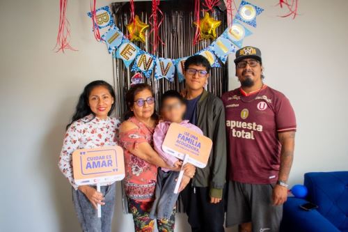 Luego de cuatro años de atención especializada en un Centro de Acogida Residencial, un niño de 6 años con discapacidad inicia una nueva etapa de vida en un entorno familiar seguro y afectivo.ANDINA/Difusión