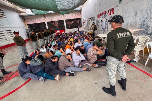 INPE intensifica lucha contra la extorsión con operativo en Ancón II. Foto: ANDINA/Difusión