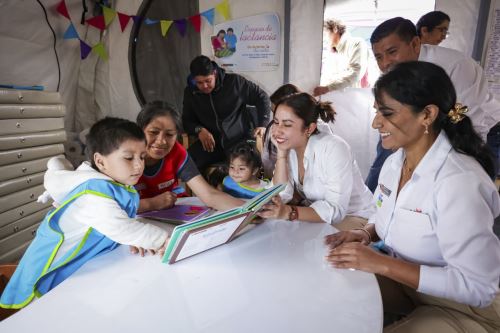 Ministra Lesly Shica visitó Cajamarca. Foto: ANDINA/Jhonel Rodríguez Robles