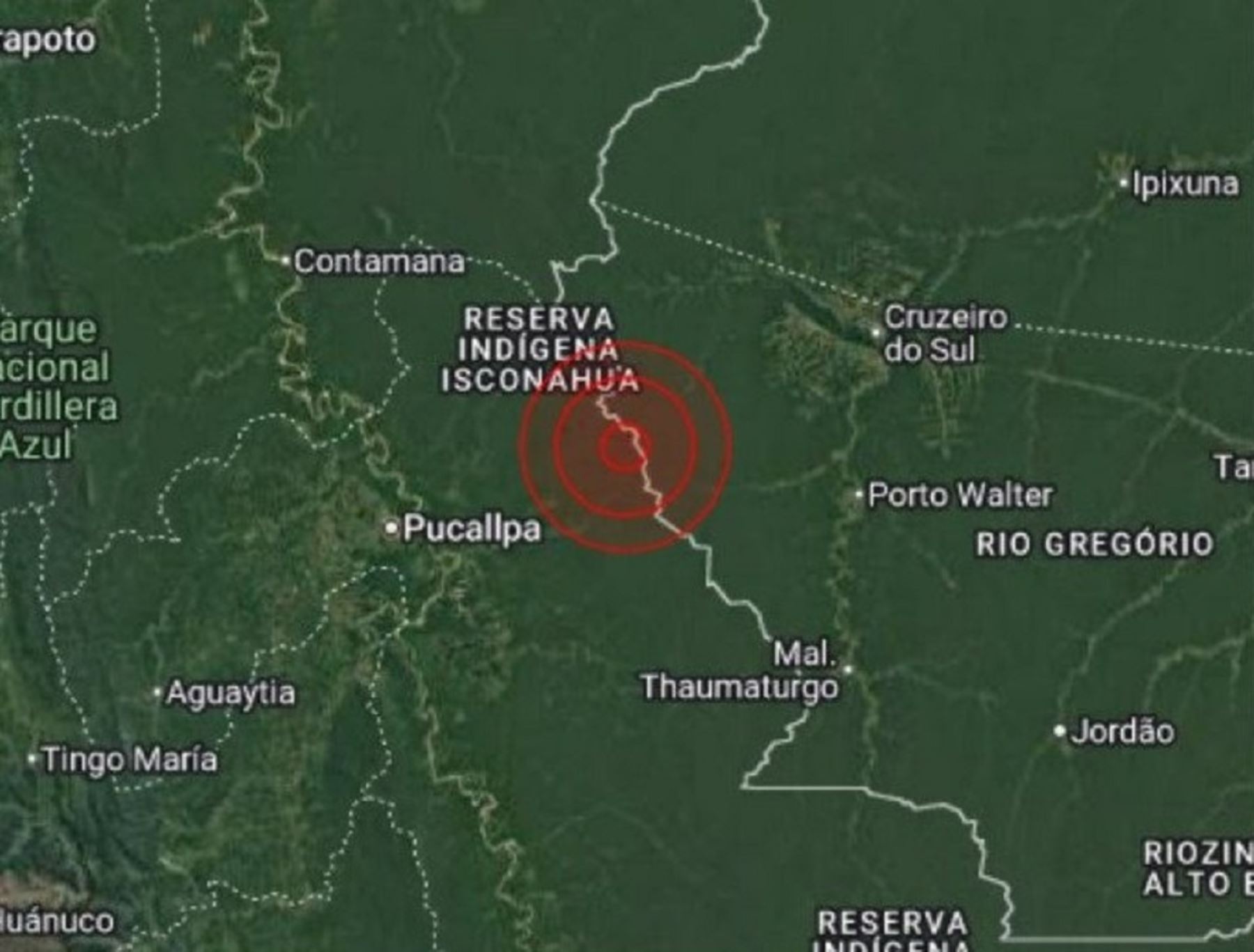 Temblor en Perú hoy: sismo de magnitud 4.6 se registró esta tarde en Pucallpa