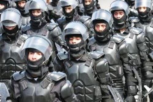 Robocops. Foto: Andina/Archivo.