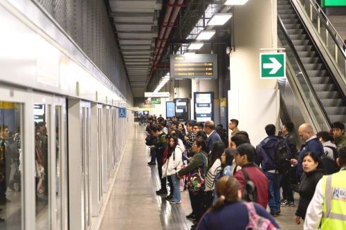 Línea 2 logra 97% de satisfacción y se consolida como opción de transporte rápida y segura. Foto: ANDINA/Difusión.