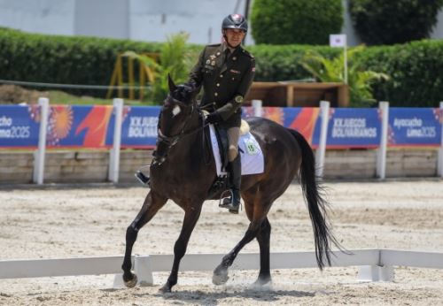 El salto de ecuestre entró en acción