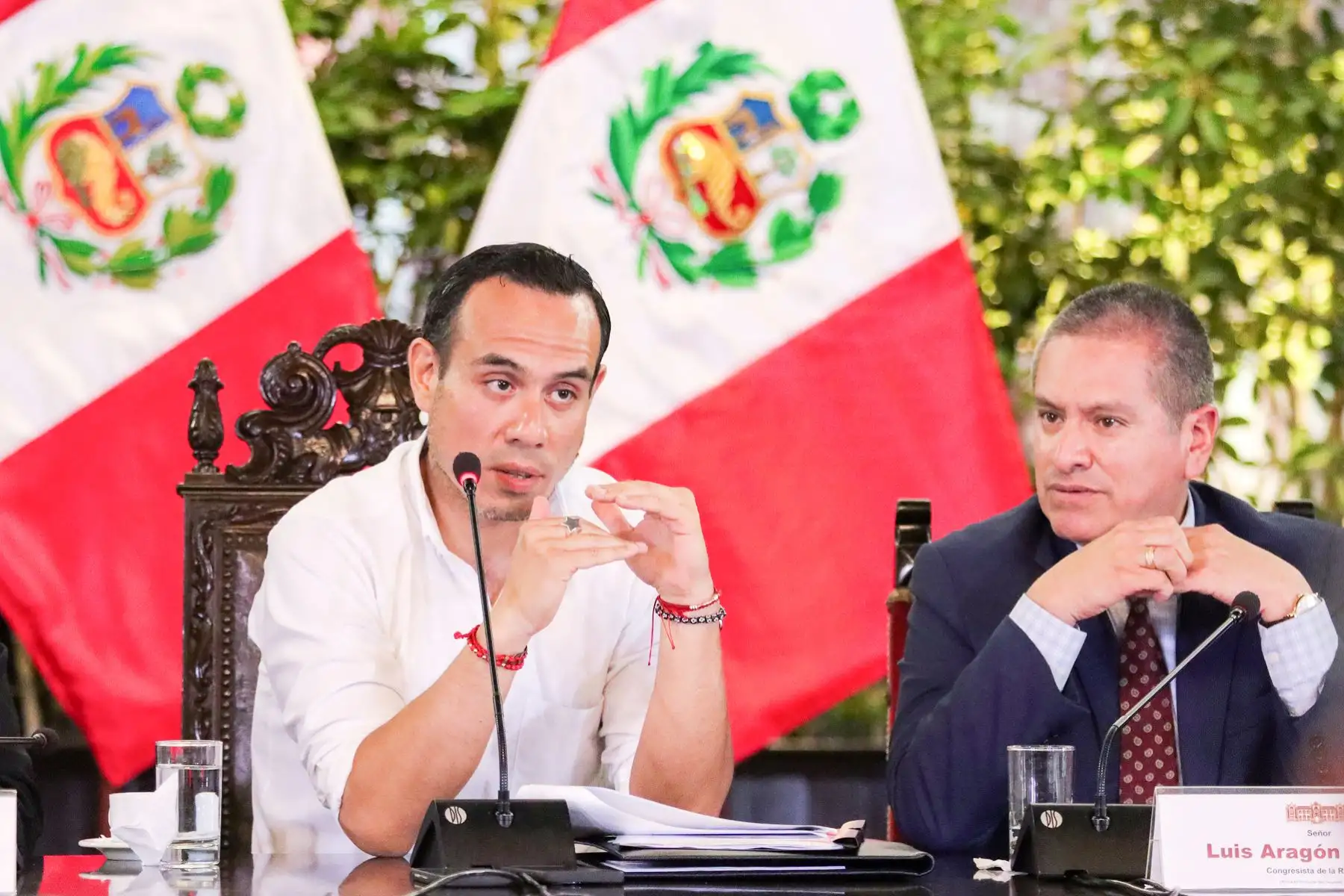 En reunión de trabajo con alcaldes representantes de la Asociación de Municipalidades del ámbito del Vraem (Amuvraem), el presidente José Jerí aseguró que se realizarán los mayores esfuerzos para atender las expectativas de los municipios provinciales y distritales. Foto: ANDINA/Prensa Presidencia