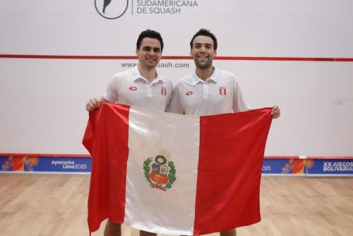 Alonso Escudero y Rafael Gálvez lograron la medalla de oro en los Juegos Bolivarianos Ayacucho-Lima 2025