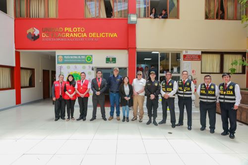 Presidente José Jerí supervisó la Unidad Piloto de Flagrancia Delictiva en Huaraz
