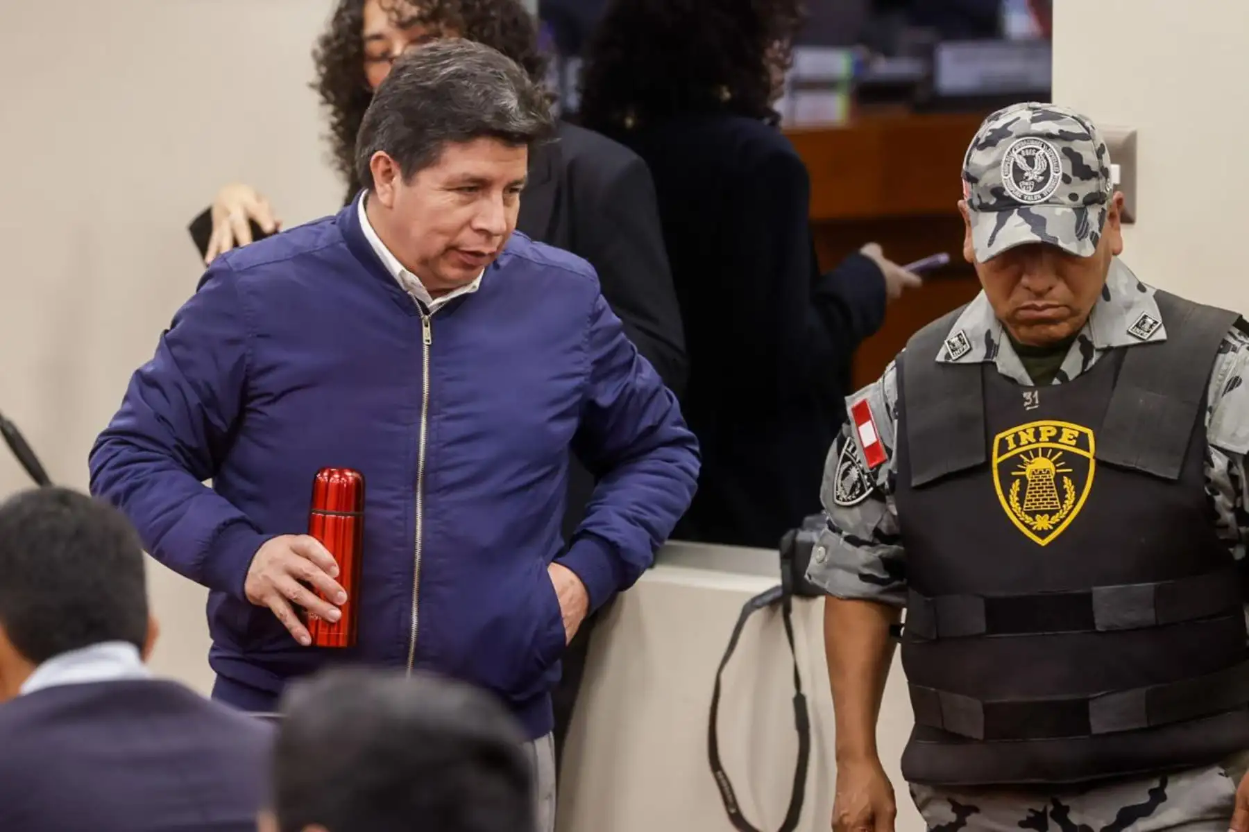 La Sala Penal Especial de la Corte Suprema efectúa la lectura de adelanto de sentencia contra el expresidente Pedro Castillo, por el intento de golpe de Estado del 7 de diciembre del 2022. Foto: ANDINA/ Luis Iparraguirre