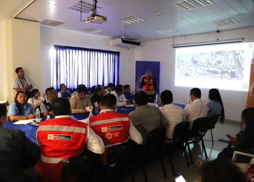 Un equipo técnico del Instituto Nacional de Defensa Civil (Indeci) fortaleció las capacidades de gestión de riesgo de desastres de los funcionarios regionales y locales de Lambayeque, Piura y Tumbes. ANDINA/Difusión
